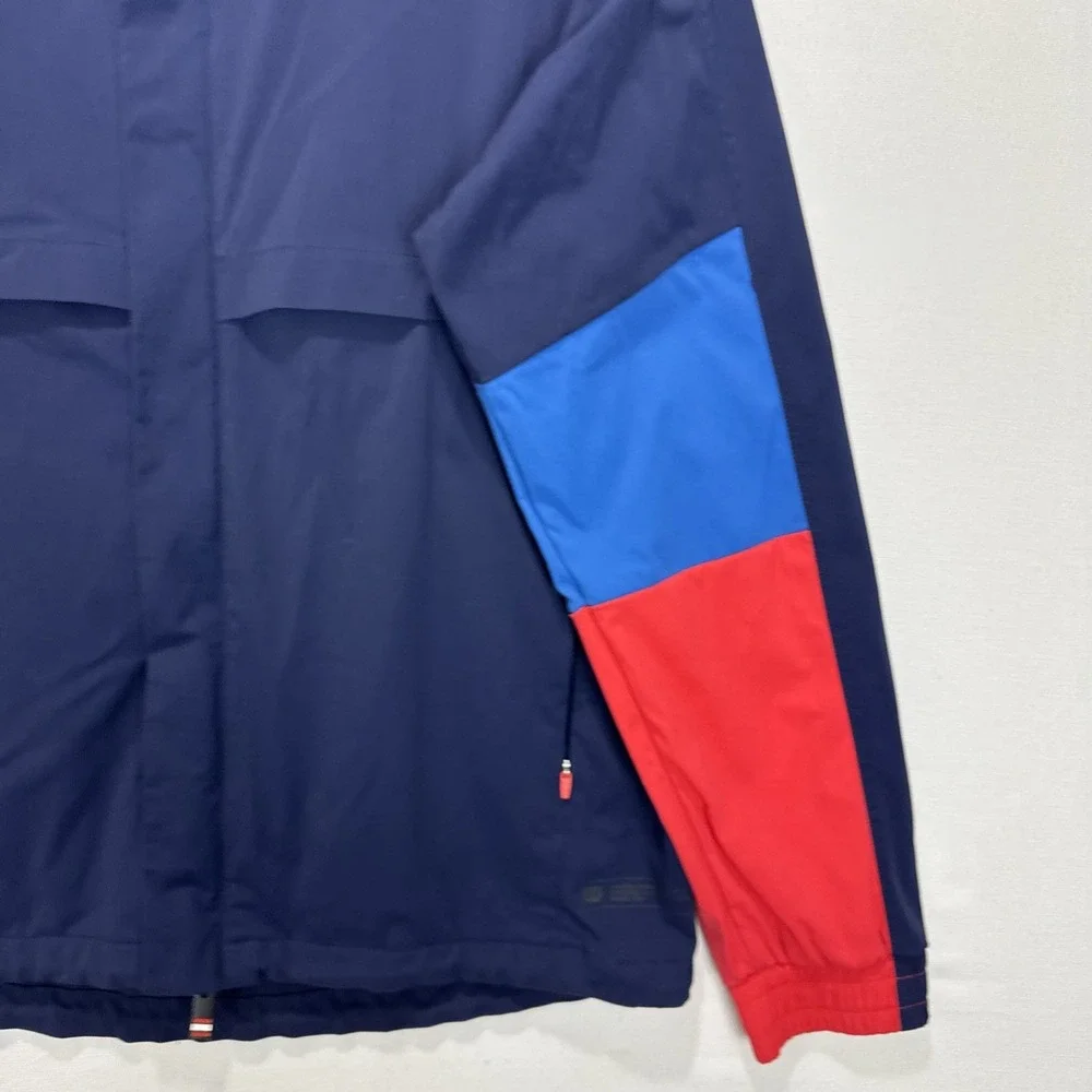 Wilson Montrose Track Full Zip Windbreaker Jacket Mens‎ sz S Blue